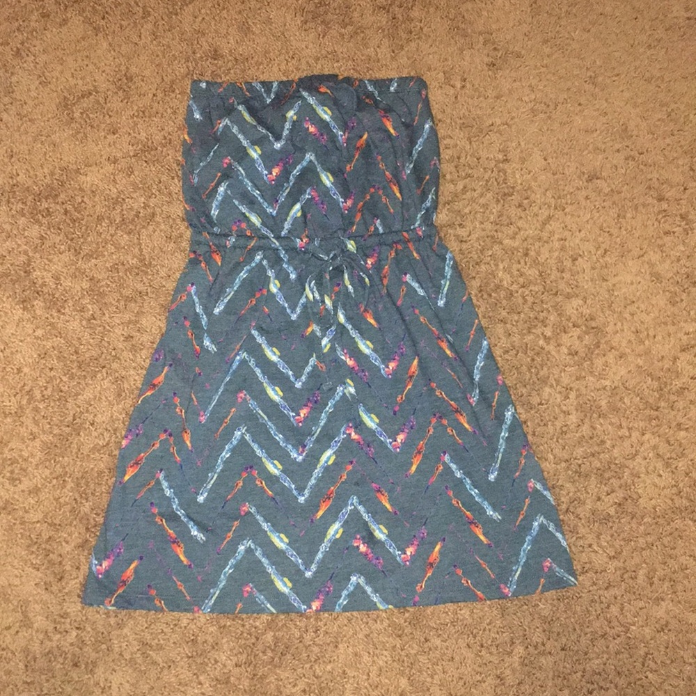 Strapless dress